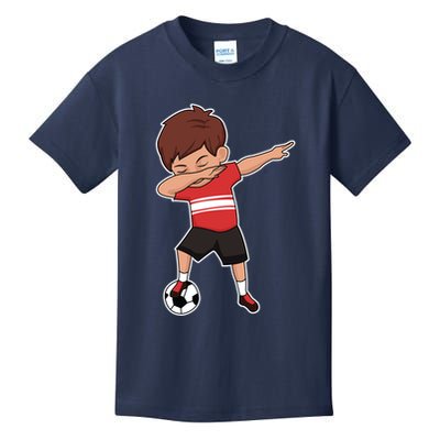Soccer For Boy Dabbing Dab Gift Kids T-Shirt
