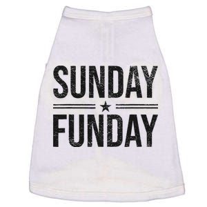 SUNDAY FUNDAY BRUNCH FOOTBALL SPORTS BBQ CHURCH Doggie Tank