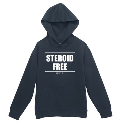 Steroid Free Bodybuilding Gains Training Gym Fitness Workout Gift Urban Pullover Hoodie