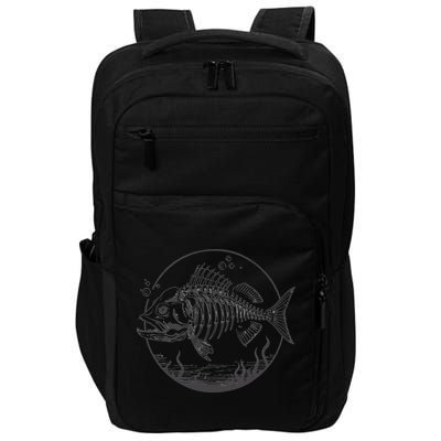 Skeleton Fish Bone Collectors Impact Tech Backpack