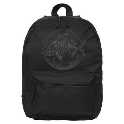 Skeleton Fish Bone Collectors 16 in Basic Backpack