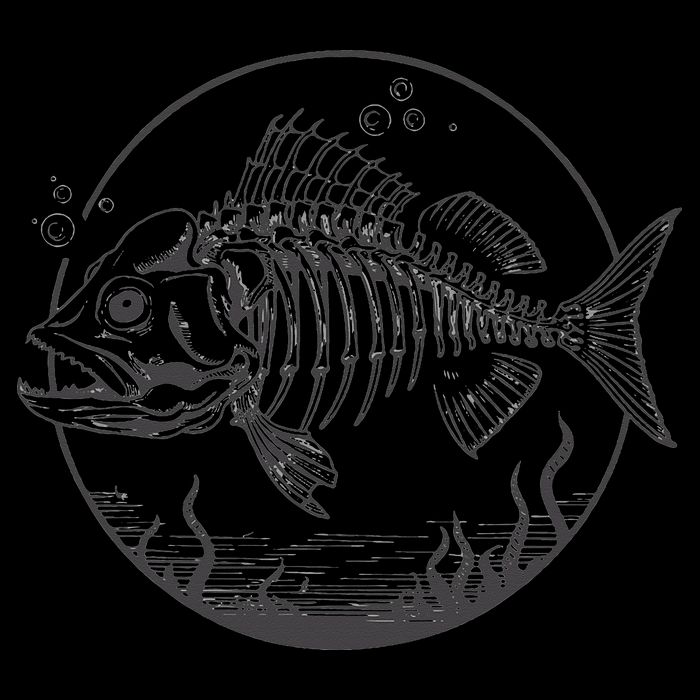Skeleton Fish Bone Collectors 16 in Basic Backpack