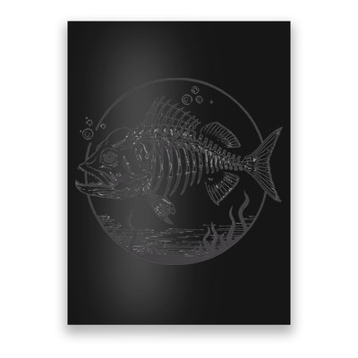 Skeleton Fish Bone Collectors Poster