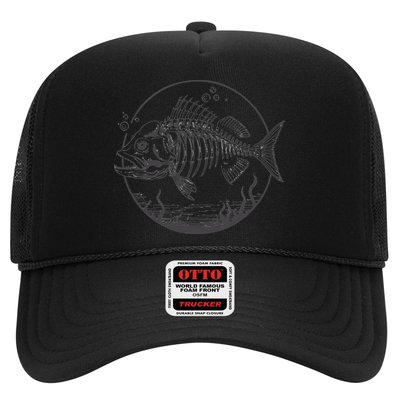 Skeleton Fish Bone Collectors Hat