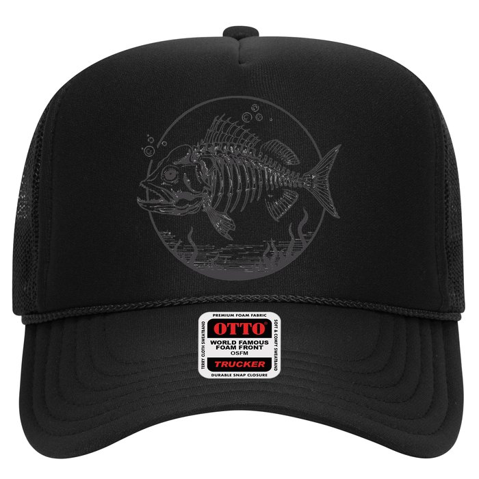 Skeleton Fish Bone Collectors Hat