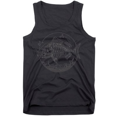 Skeleton Fish Bone Collectors Tank Top