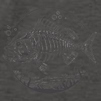 Skeleton Fish Bone Collectors Vector Backpack