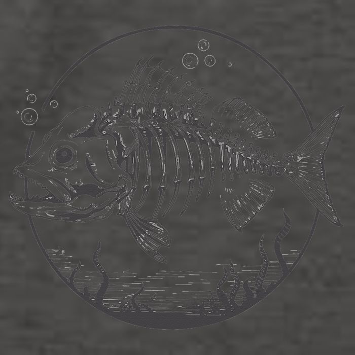 Skeleton Fish Bone Collectors Vector Backpack
