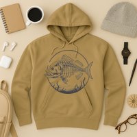 Skeleton Fish Bone Collectors Hoodie
