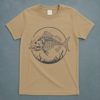 Skeleton Fish Bone Collectors T-Shirt