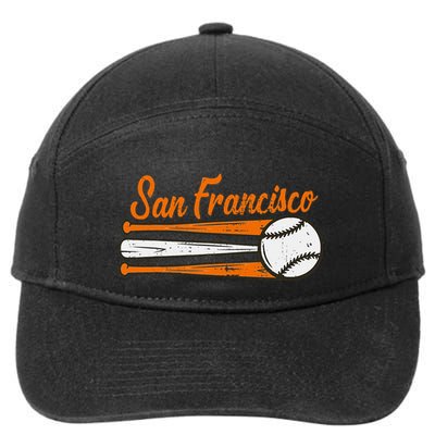San Francisco Baseball Vintage 7-Panel Snapback Hat