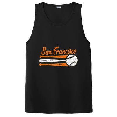 San Francisco Baseball Vintage PosiCharge Competitor Tank