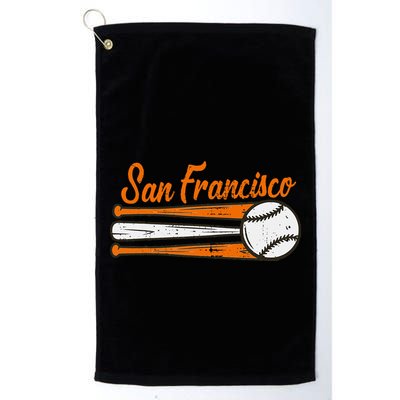 San Francisco Baseball Vintage Golf Towel