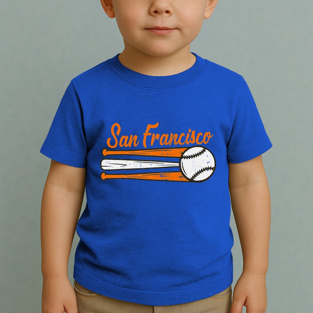 San Francisco Baseball Vintage Toddler T-Shirt