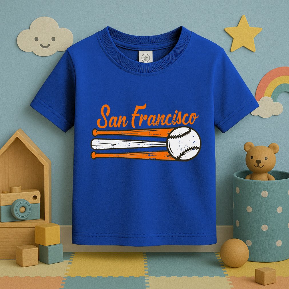 San Francisco Baseball Vintage Toddler T-Shirt