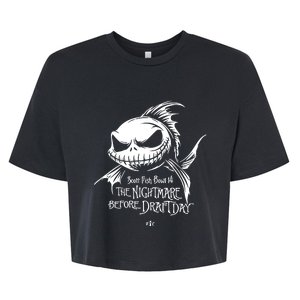 Scott Fish Bowl 14 The Nightmare Before Draftday Bella+Canvas Jersey Crop Tee