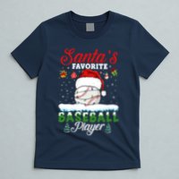 SantaS Favorite Baseball Player Christmas Baseball T-Shirt