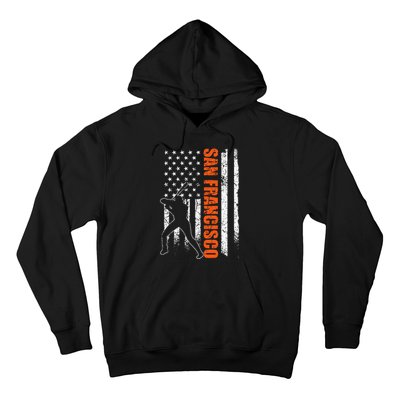 San Francisco Baseball Flag Usa Hoodie