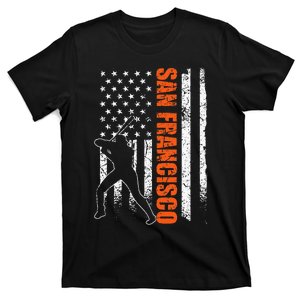 San Francisco Baseball Flag Usa T-Shirt