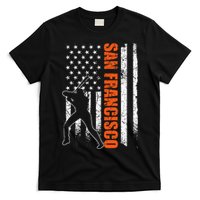 San Francisco Baseball Flag Usa T-Shirt