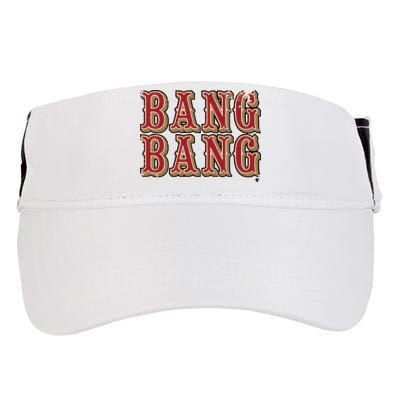 San Francisco Bang Bang Adult Drive Performance Visor