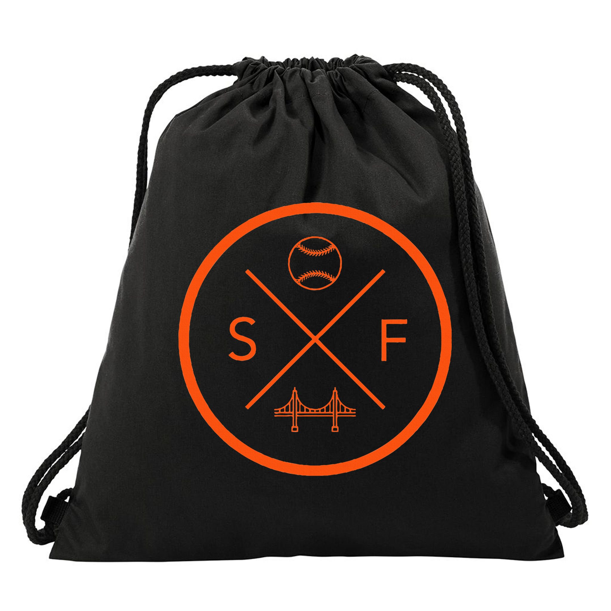 San Francisco Baseball Sf California Drawstring Bag