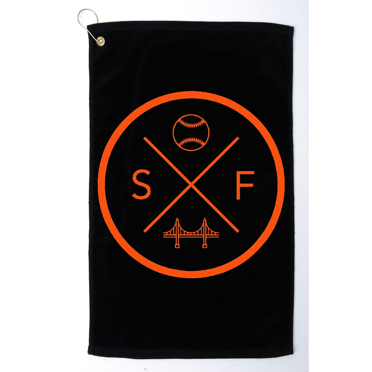 San Francisco Baseball Sf California Golf Towel