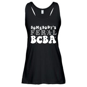 Somebody’S Feral Behavior Analyst Ladies Essential Flowy Tank