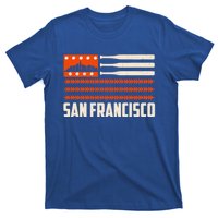 San Francisco Baseball Flag Patriotic Vintage Gift T-Shirt