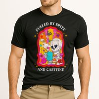 Skeleton Fueled By Spite And Caffeine Performance Shirt
