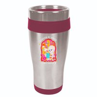 Skeleton Fueled By Spite And Caffeine 16oz Travel Tumbler