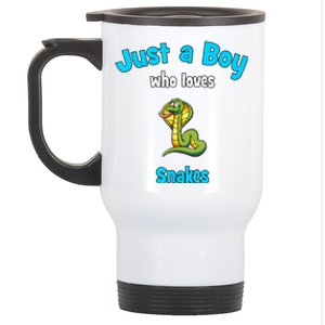 Snake For Boy | Kids Cobra Stainless Steel Travel Mug