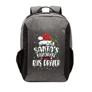 Santa Favorite Bus Driver Christmas Bus Driver Vector Backpack