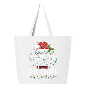 Santa Favorite Bus Driver Christmas Bus Driver 25L Jumbo Tote