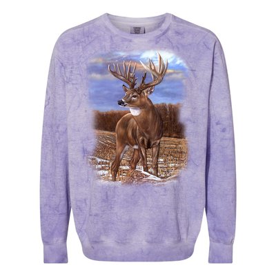 Super Freak Buck Colorblast Crewneck Sweatshirt