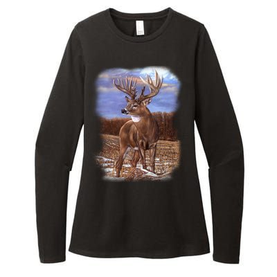 Super Freak Buck Womens CVC Long Sleeve Shirt