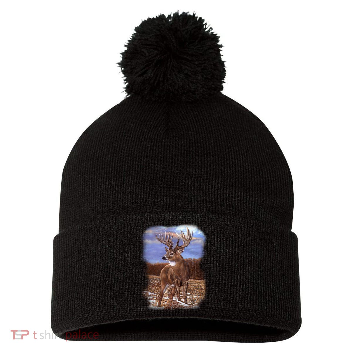 Super Freak Buck Pom Pom 12in Knit Beanie