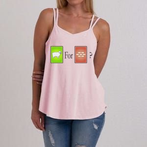 S.H.E.E.P For Brick Funny Board Game Women's Strappy Tank