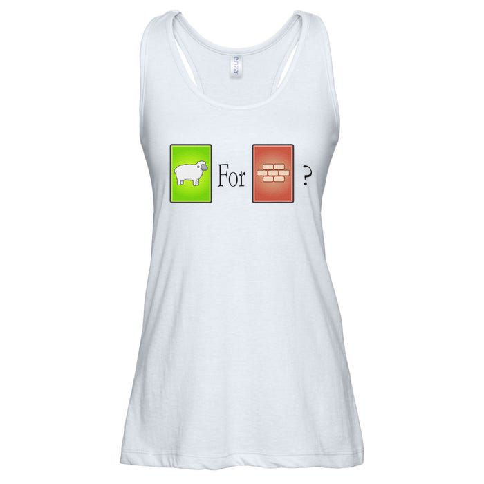 S.H.E.E.P For Brick Funny Board Game Ladies Essential Flowy Tank