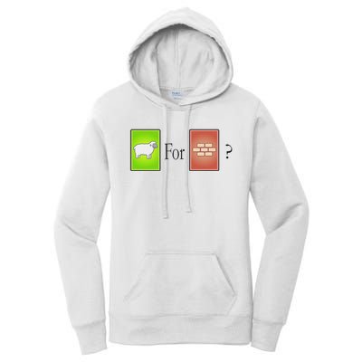 S.H.E.E.P For Brick Funny Board Game Women's Pullover Hoodie