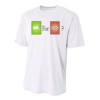 S.H.E.E.P For Brick Funny Board Game Performance Sprint T-Shirt