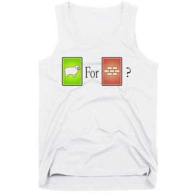 S.H.E.E.P For Brick Funny Board Game Tank Top