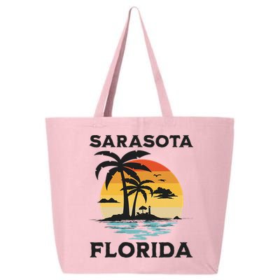 Sarasota Florida Beach Summer Vacation 25L Jumbo Tote