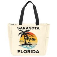 Sarasota Florida Beach Summer Vacation Zip Tote Bag