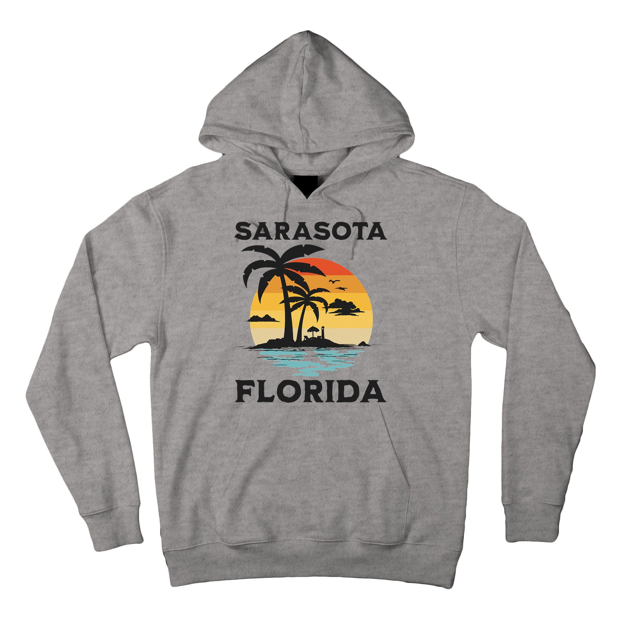 Sarasota Florida Beach Summer Vacation Tall Hoodie
