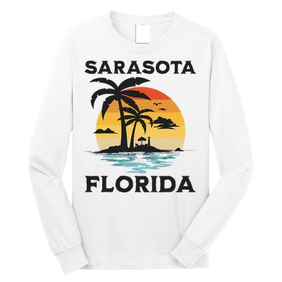 Sarasota Florida Beach Summer Vacation Long Sleeve Shirt