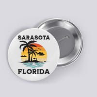 Sarasota Florida Beach Summer Vacation Button