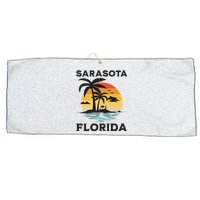 Sarasota Florida Beach Summer Vacation Large Microfiber Waffle Golf Towel