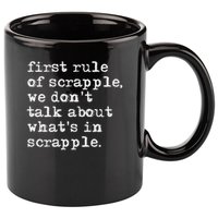 Scrapple , Funny Breakfast Meat Scrapple 11oz C Handle Ceramic Mug