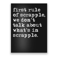 Scrapple , Funny Breakfast Meat Scrapple Poster